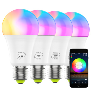 Smart Wifi led bulbs control color charging RGB